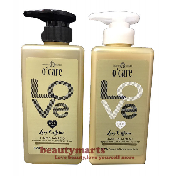 O'CARE Love Caffeine Hair Shampoo + Treatment (Prevent Anti-itch & Oil Control)